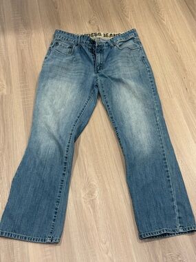 Y2K/Vintage Express Men's Medium Blue Straight/Bootcut Jeans